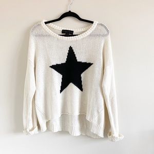 Cropped Vintage Havana sweater